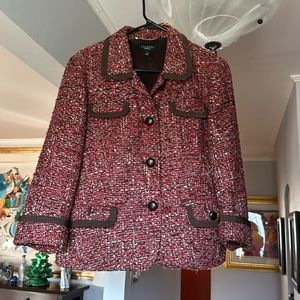 Talbots Tweed Jacket Sz 14